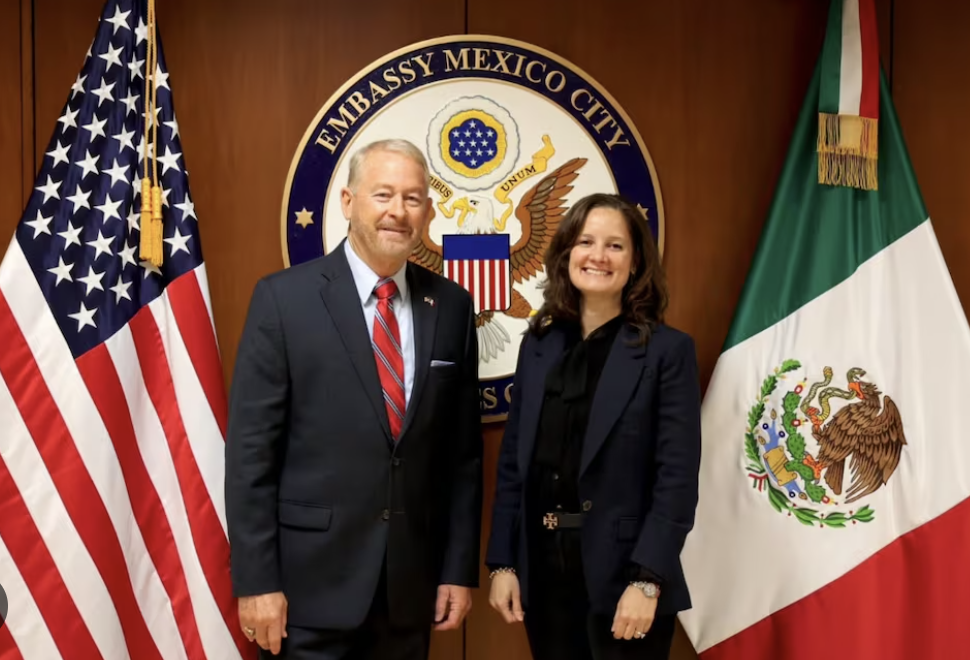 EU TRABAJARÁ CON MÉXICO PARA COMBATIR BANDAS DEL CRIMEN ORGANIZADO: RONALD JOHNSON